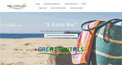 Desktop Screenshot of greatrentalsonmaui.com